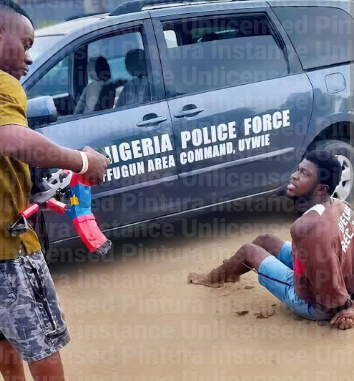 These were his last words...“Officer, abeg, I go tell you everything. Na my friend deceived me. E de...