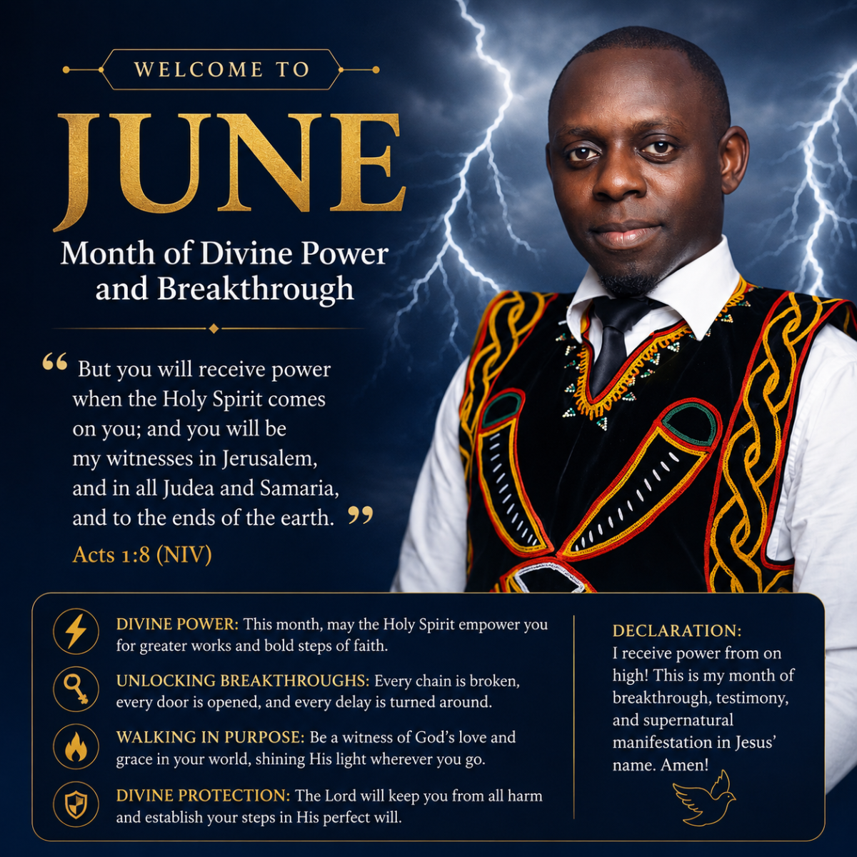 Happy new month to all God bless you all.