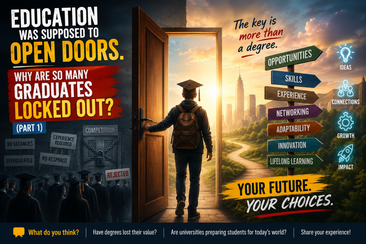 Education Was Supposed to Open Doors. Why Are So Many Graduates Locked Out
More graduates. More mas...