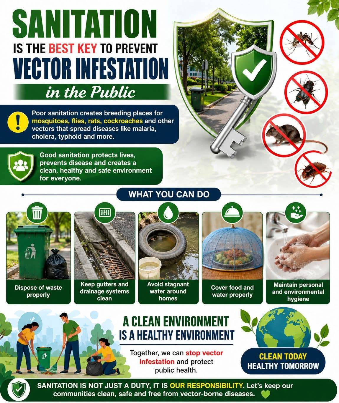 🌍 ENVIRONMENTAL SANITATION: THE PRIMARY DEFENSE AGAINST PEST AND INSECT INFESTATIONS
Environmenta...