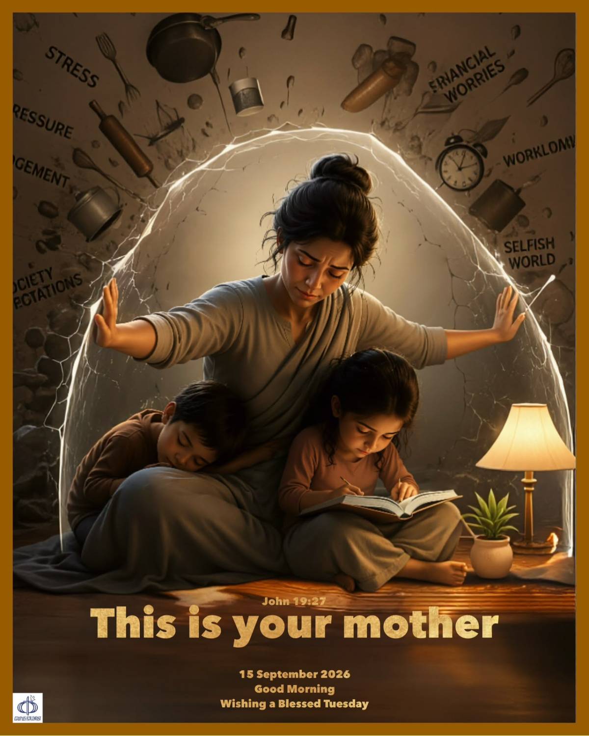 This is your mother 
(John 19:27)