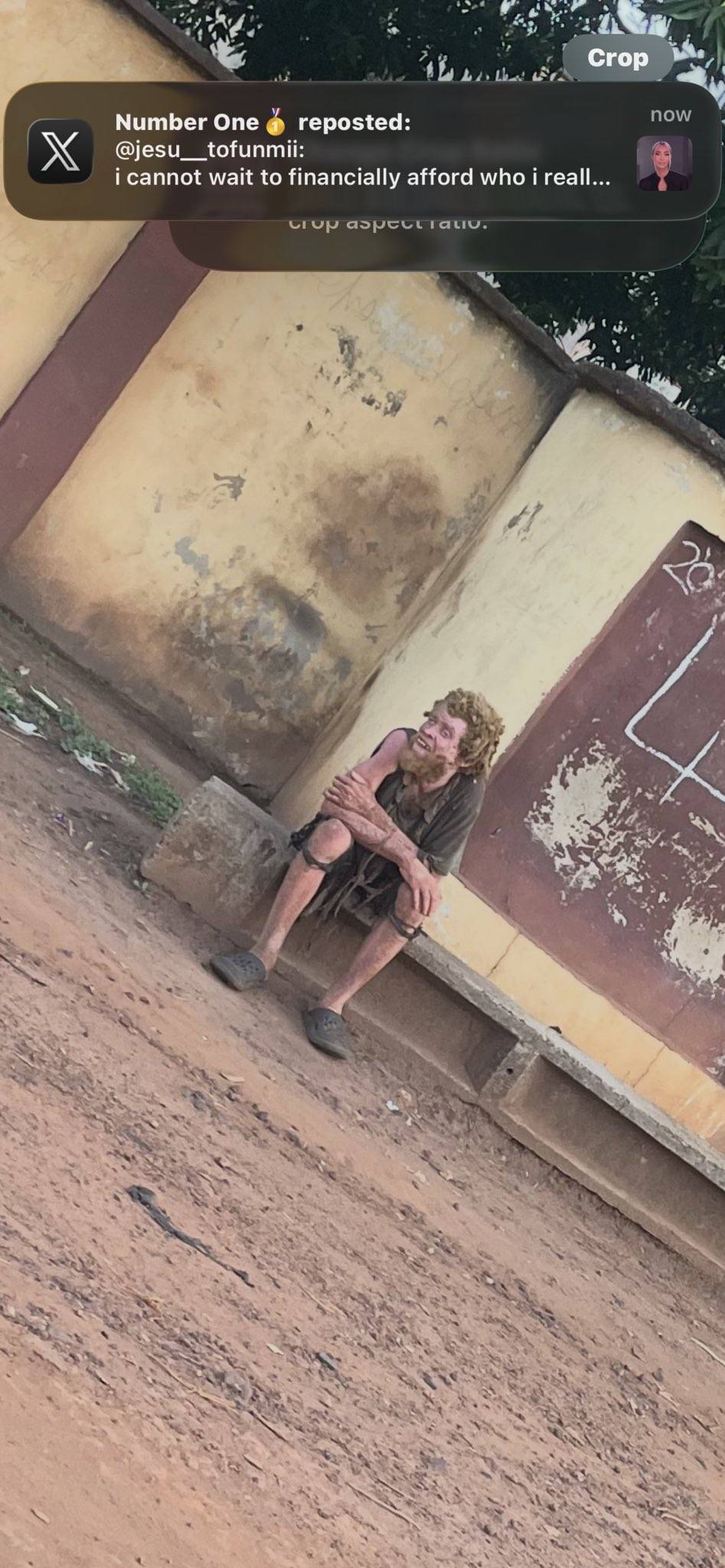 The first Mad Albino in the history of  #Nigeria