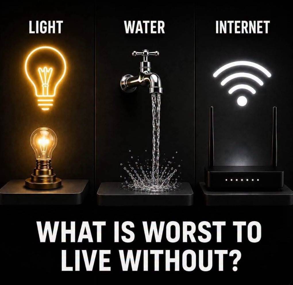 Which of this you can't do without...