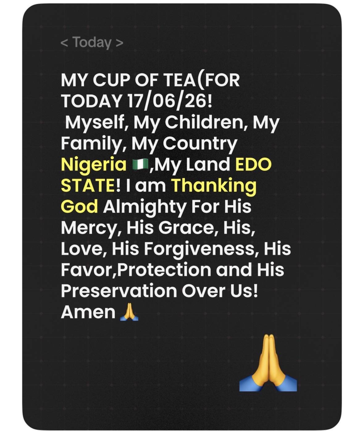 Oh Lord God Almighty 🙏I Thank You For All in Jesus Christ Name Amen 🙏