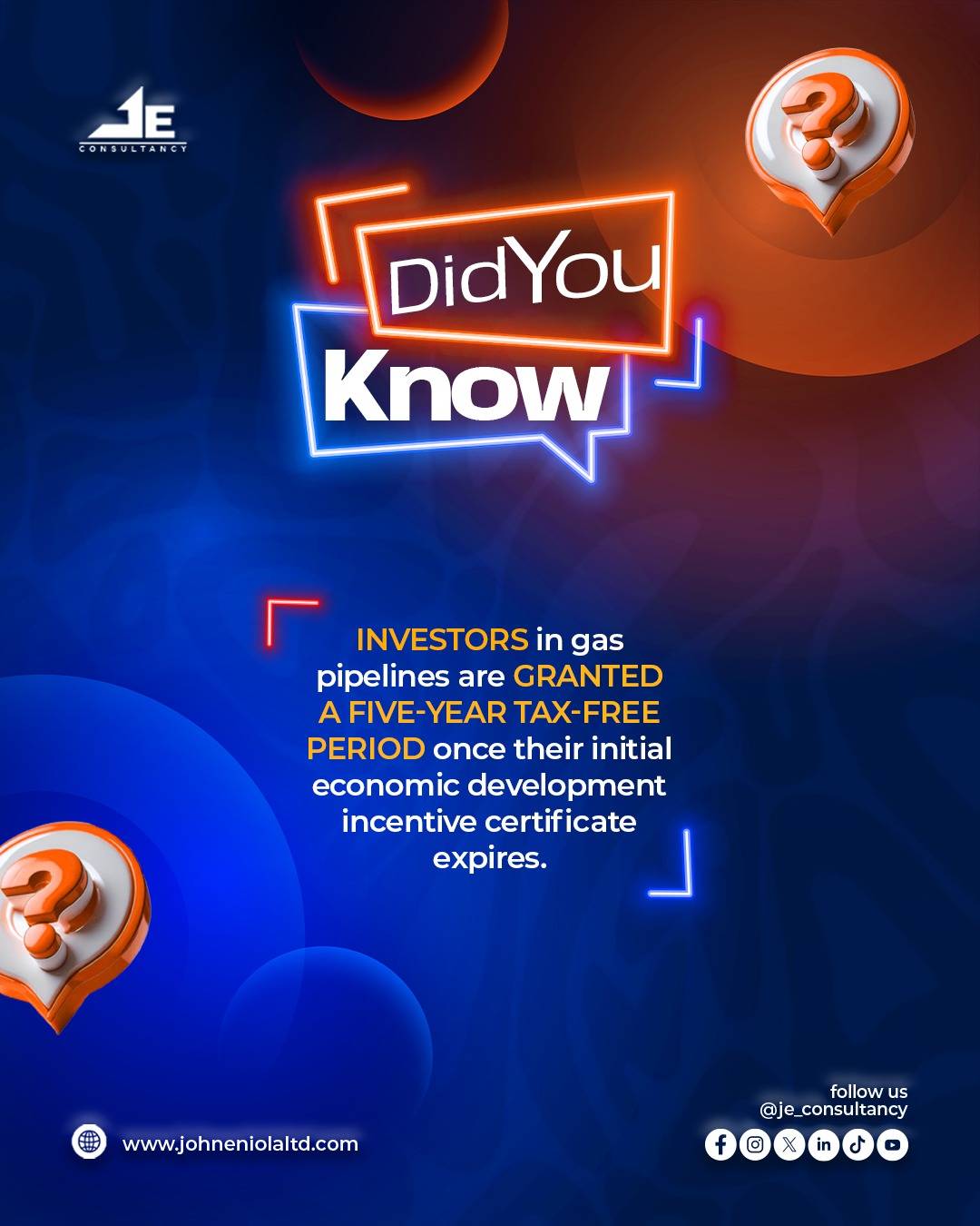 Did you know?
Are you an investor in gas pipelines?
This is what you need to know!
#DidYouKnow #J...