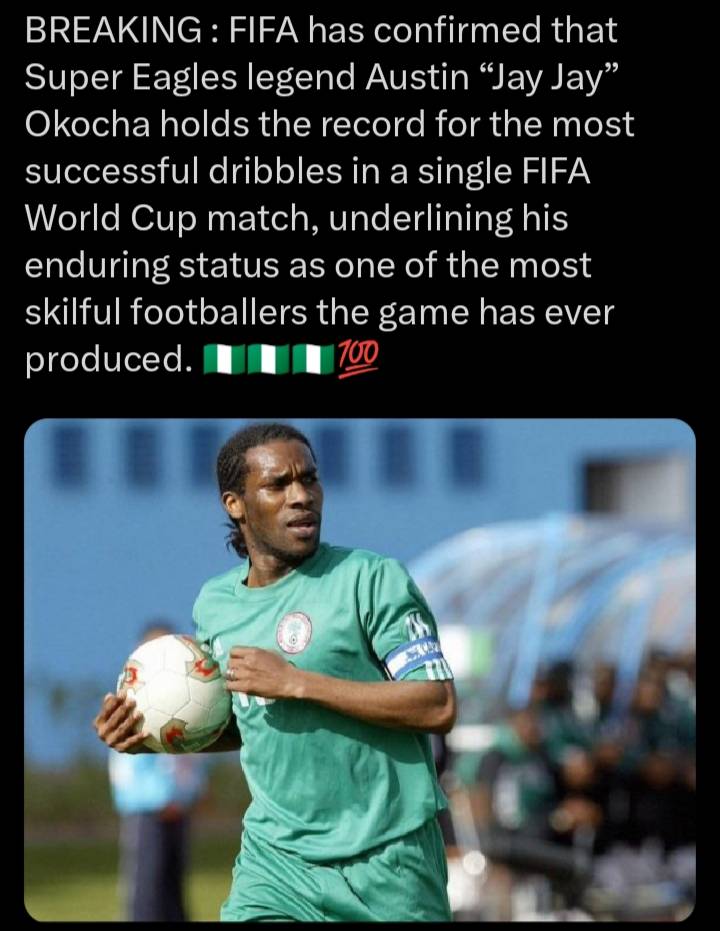 Austin Jay Jay Okocha... Legend!!!