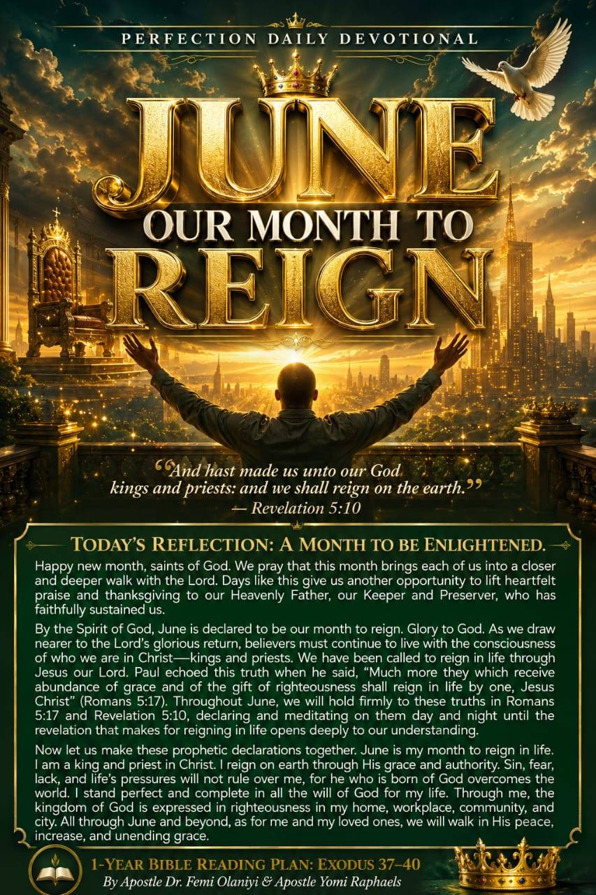 June; Our Month to Reign!!!