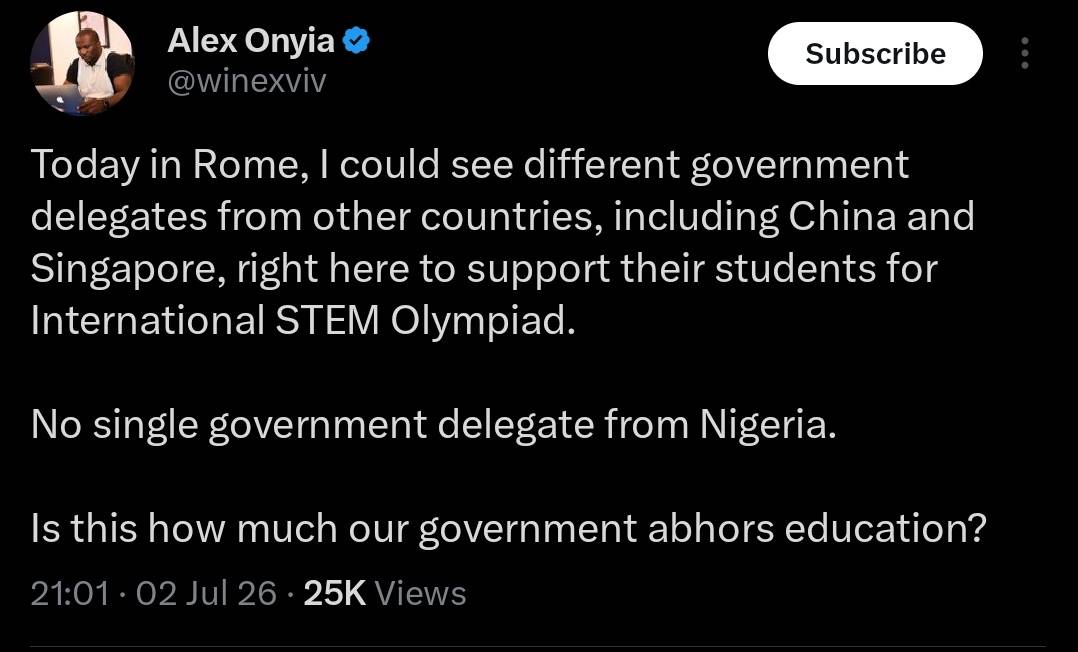 Post by Joseph Adesokan