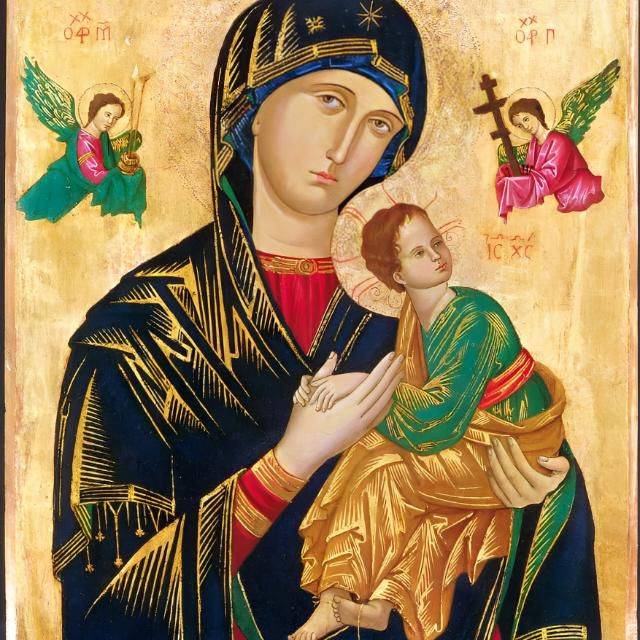 Oh Lord, turn Your eyes of mercy toward these innocent children. Our Mother of Perpetual Help, Mothe...