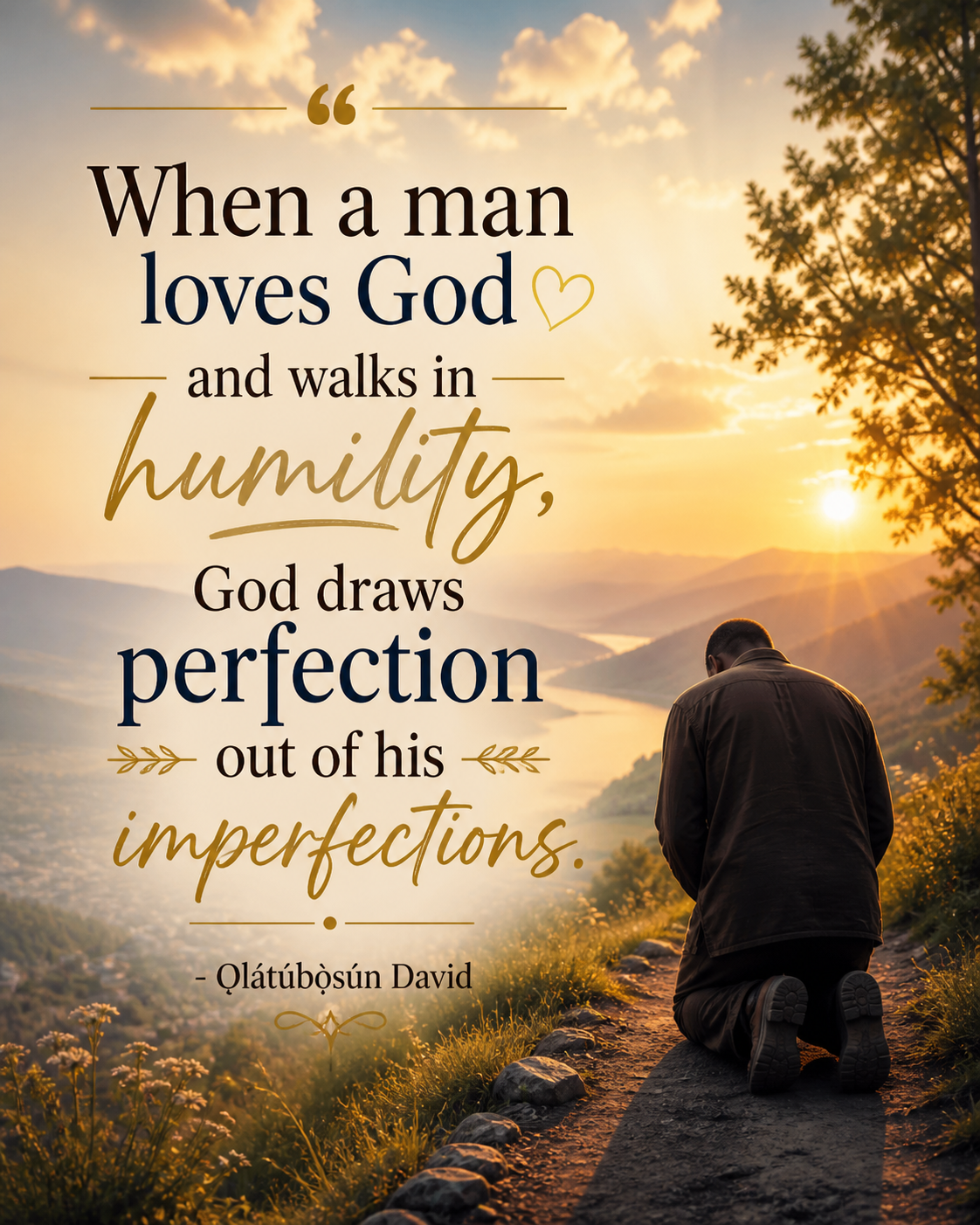 May we be clothed with humility that attracts God's favour.