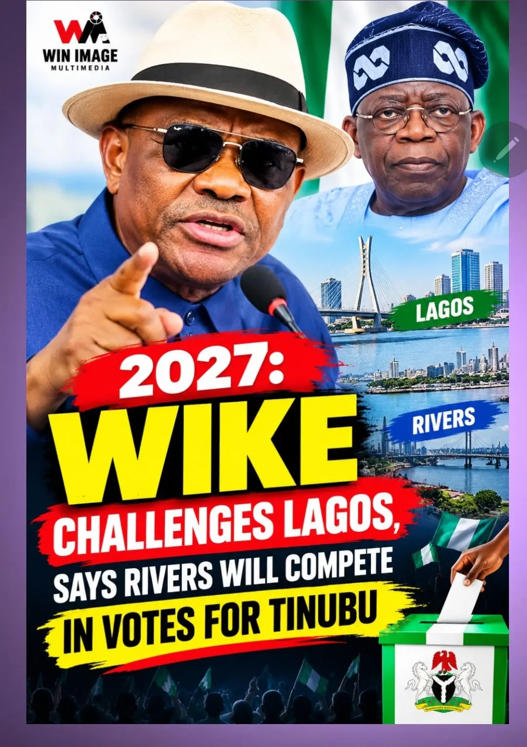 The Minister of the Federal Capital Territory (FCT), Nyesom Wike, has declared that Rivers State wil...