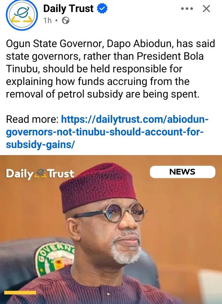 Governors are now receiving high allocations from FAAC due to the subsidy removal and most of them h...