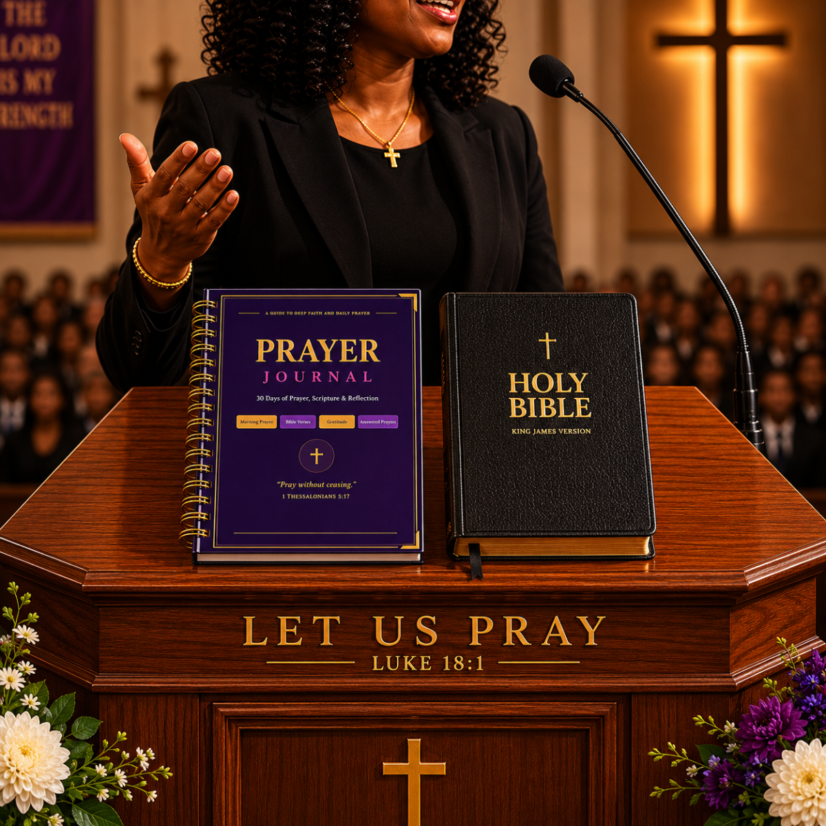 Some prayers are hard to say out loud.
That’s why I created this journal. A quiet space for your tho...