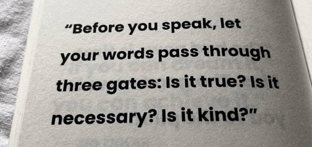 Words can be so powerful, they can either make or break.