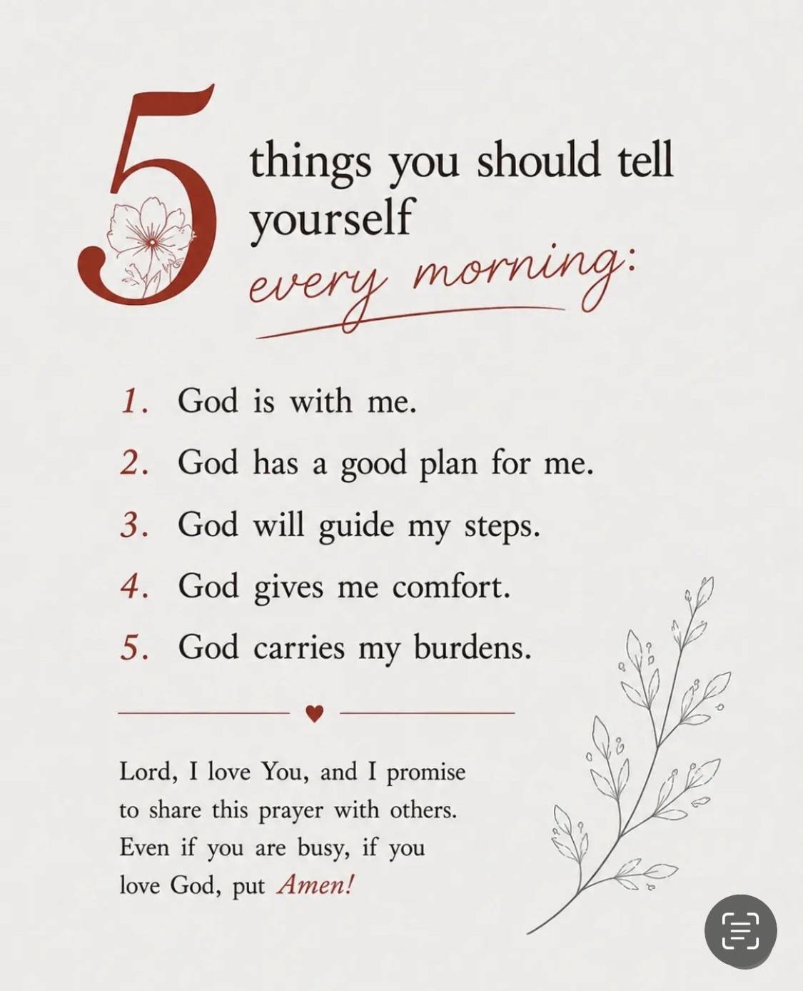 Let God be part of your day π