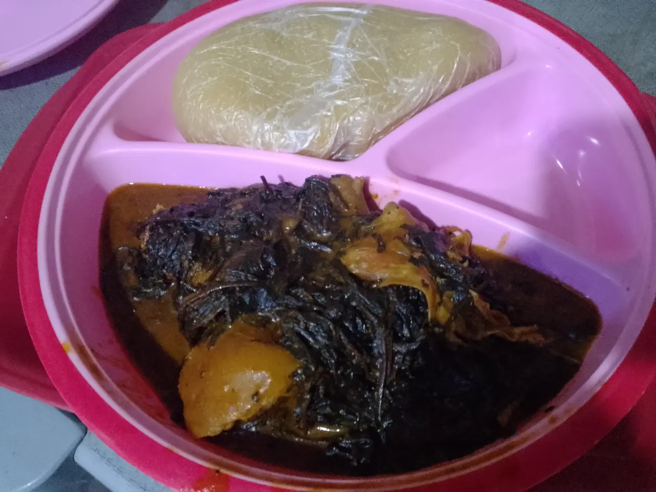 This bitter leaves  soup just make ready,