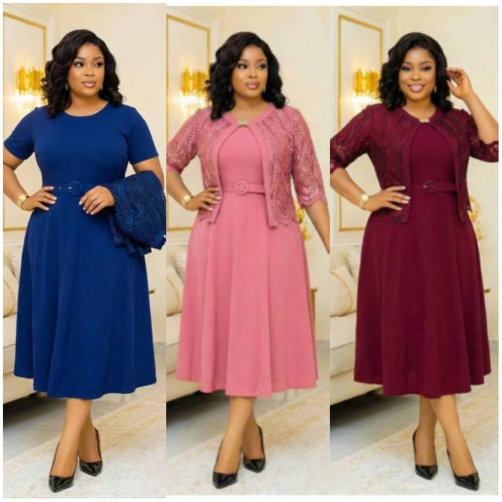 Ladies gown 
Gown and jacket available in size 10_20 
Price 32000

Location Lagos delivery 🚚 nation...