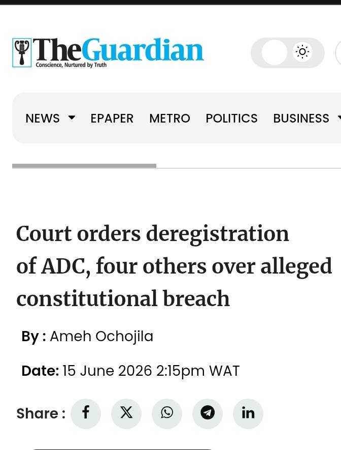 Politics is definitely not for the faint hearted.
Where does this leave Atiku, Amaechi and Gov Adele...