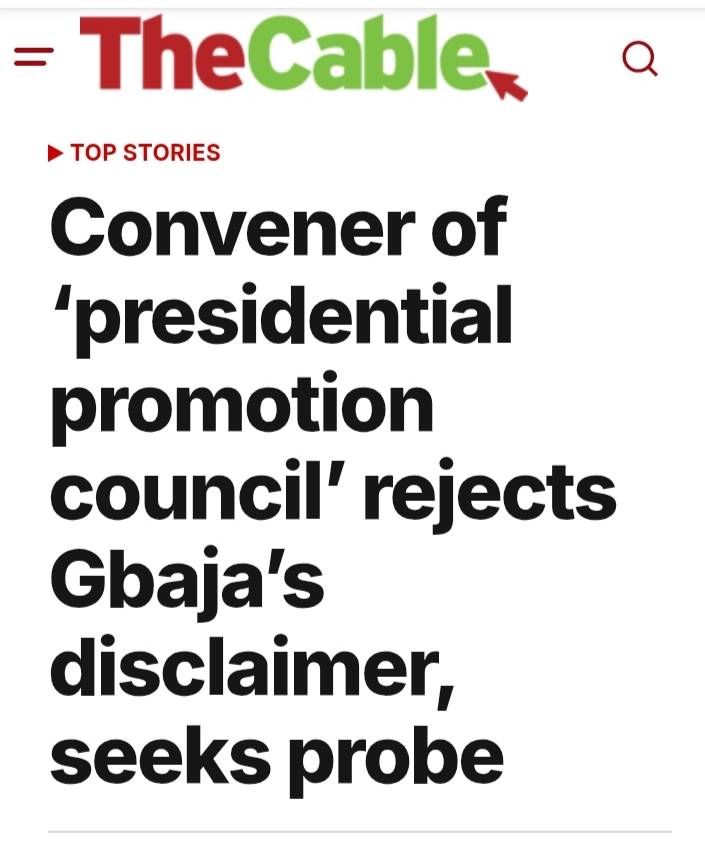 It's interesting that a case of alleged high-profile impersonation of the FG ends with a mere discla...