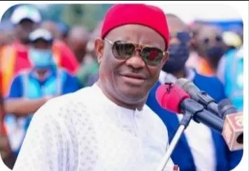 AUGUST
FCT minister Nyesom Wike when his name wasn't on the Tinubu Presidential Campaign Council wa...