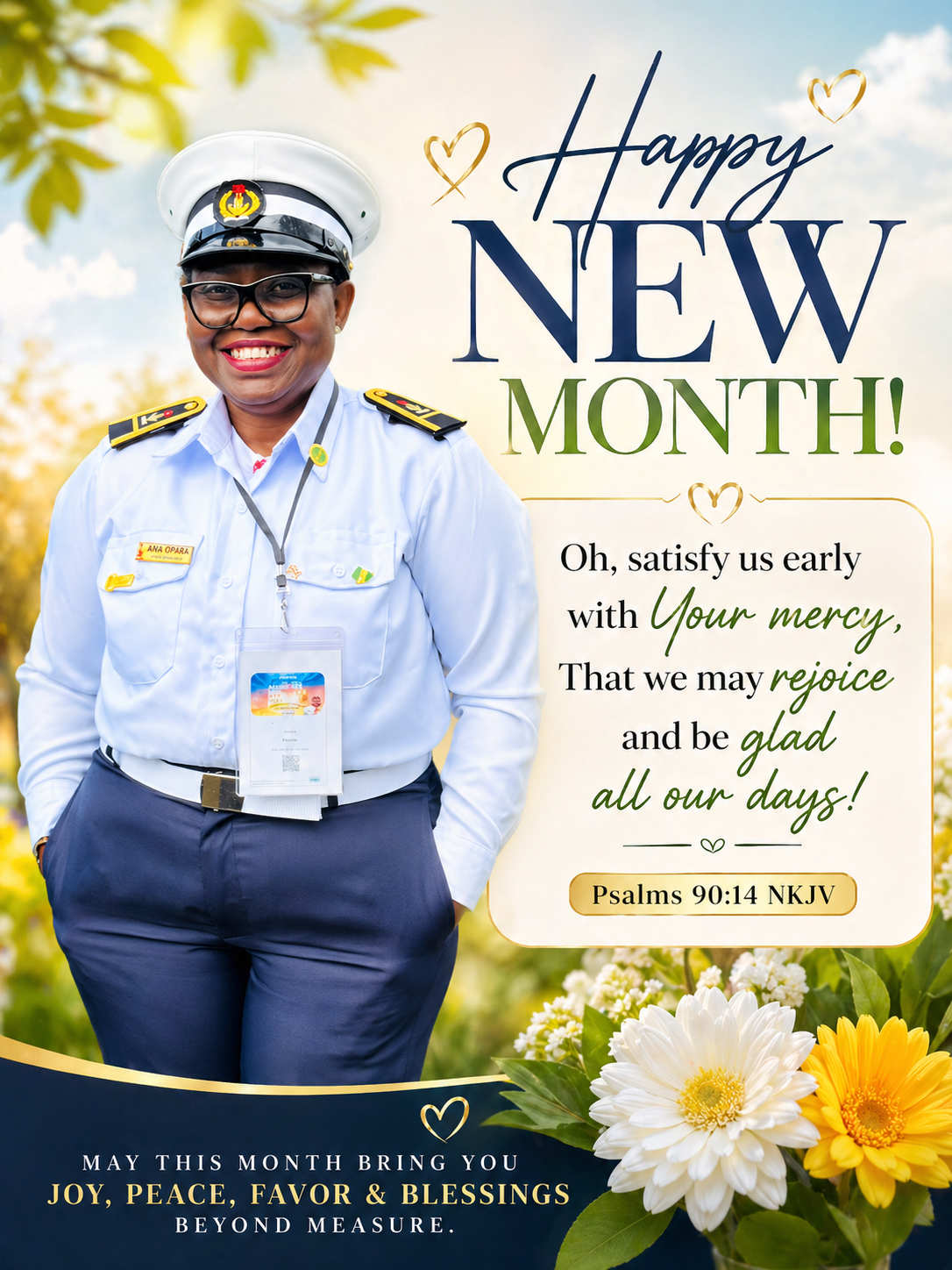 Good morning Amazing people of God, happy new month.
Remember we should let the Lord take the Wheel...