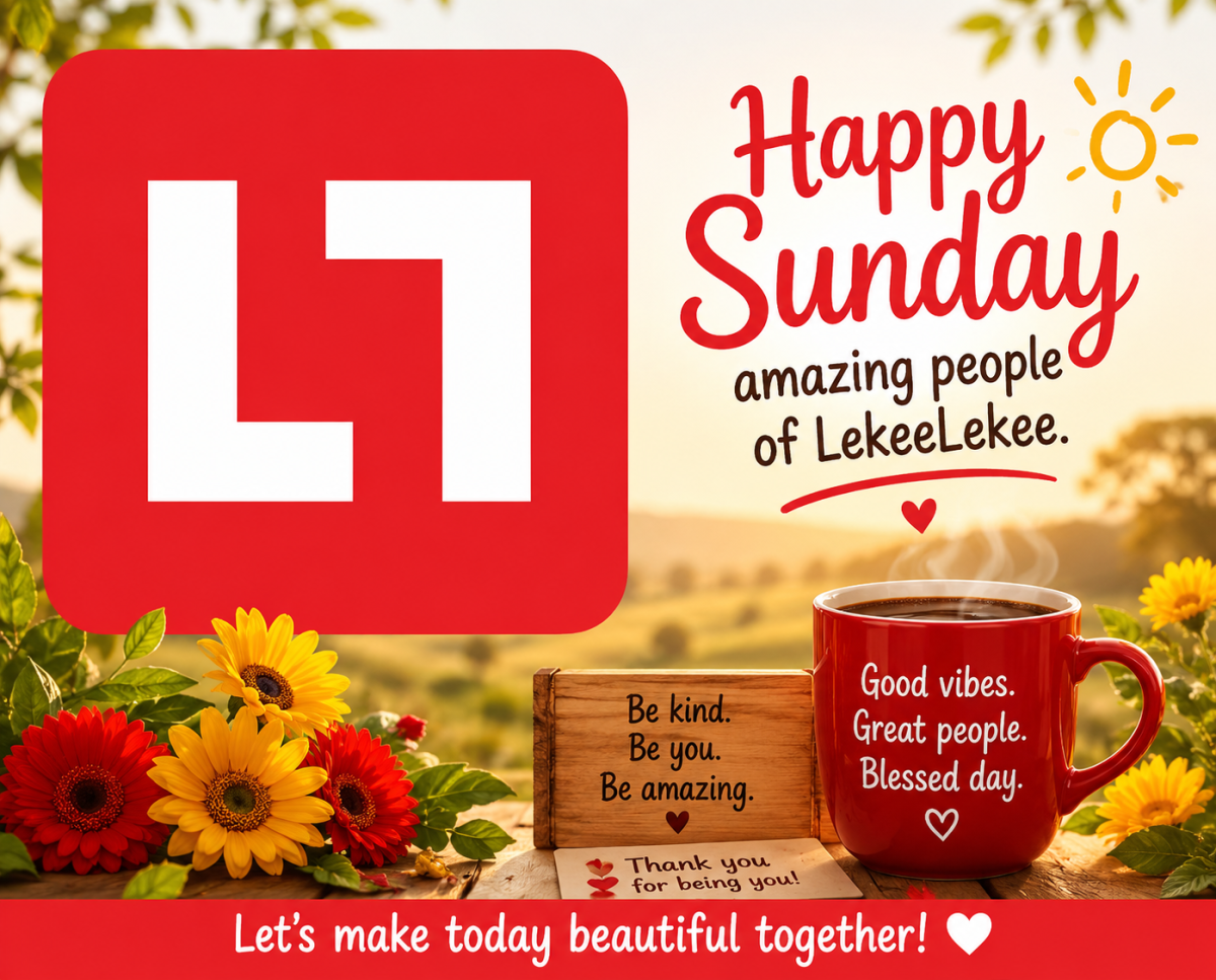 Good morning amazing people,
Today is the day the Lord has made let us all rejoice and be glad in it...