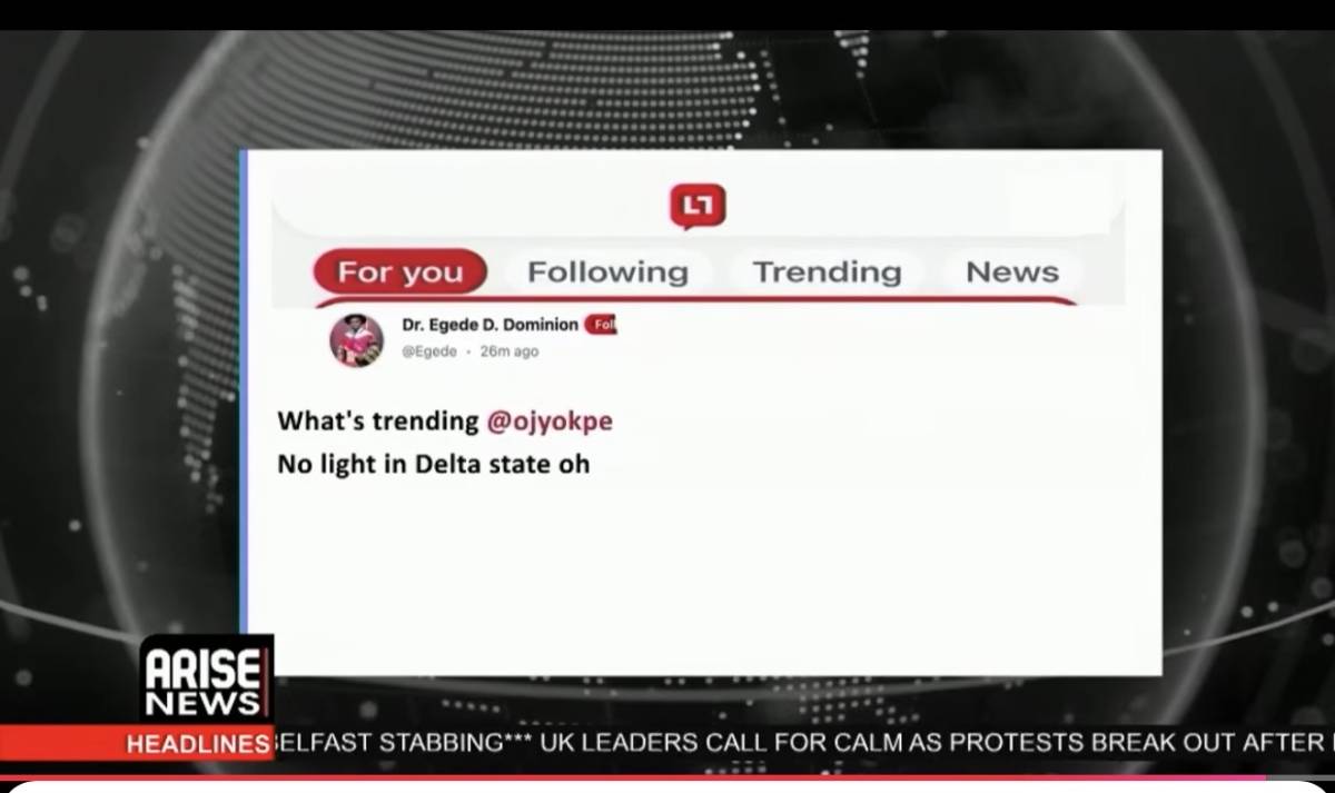 Wow wow abeg make dem Dey give us light 💡 ooo knof is knof.
#light
#ariseTV
#arisenews
#lekeeleke...
