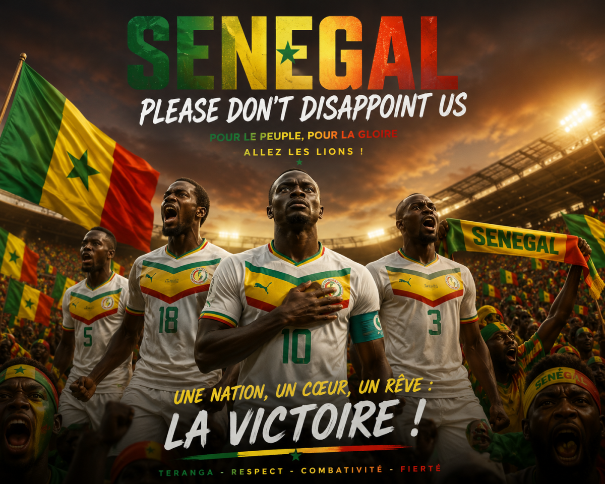 What is happening to Senegal, back for the second half. Today that am watching football they must sc...