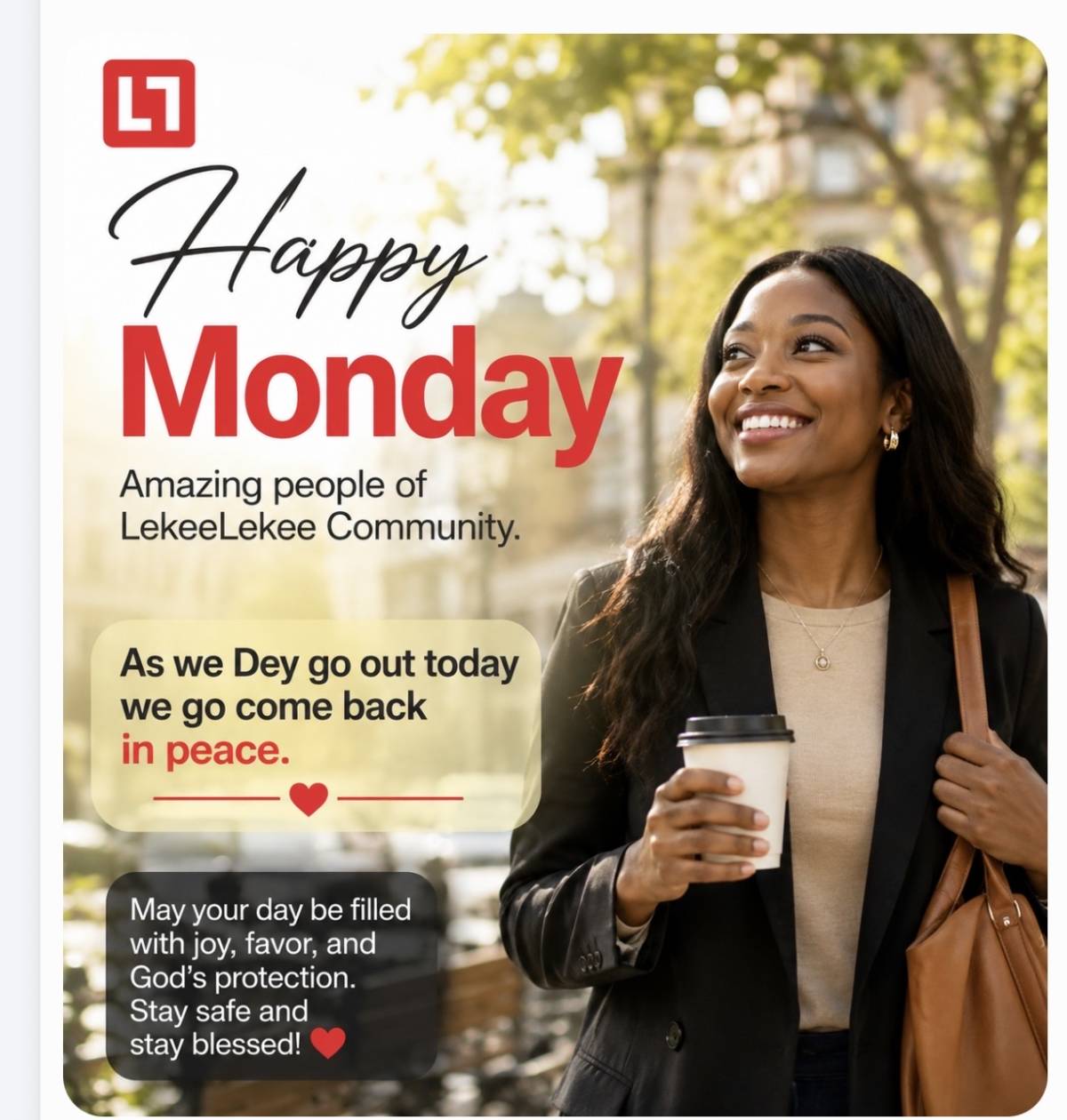 New week, new strength, new blessings. Walk into this Monday with faith, not fear.
#Newweekvibe
#par...