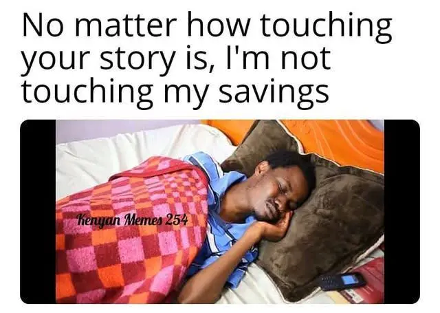 I no go touch am 😂