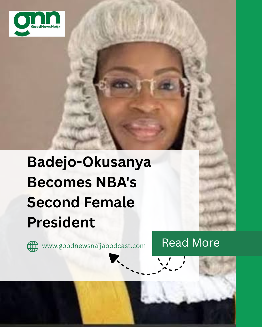 Badejo-Okusanya Becomes NBA's Second Female President
Oyinkansola Badejo-Okusanya has been elected...
