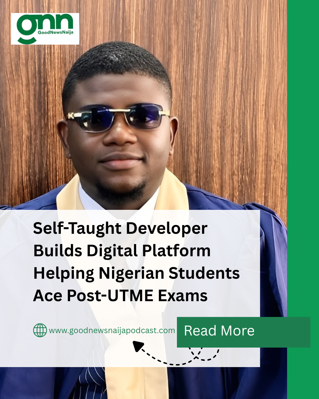 Self-Taught Developer Builds Digital Platform Helping Nigerian Students Ace Post-UTME Exams
A Unive...