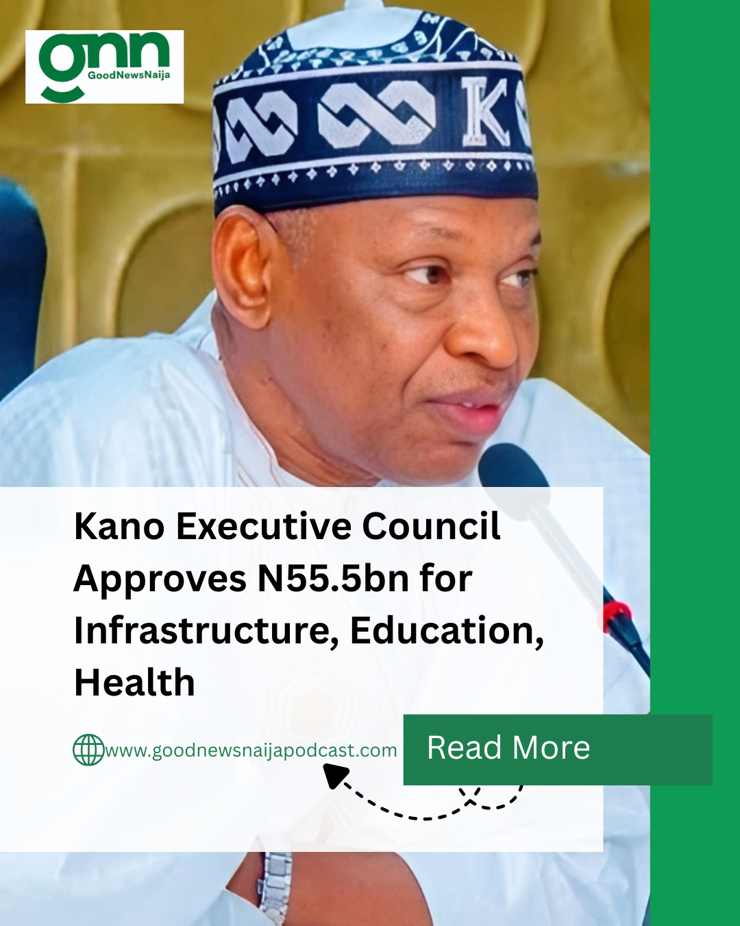 Kano Executive Council Approves N55.5bn for Infrastructure, Education, Health
The Kano State Execut...