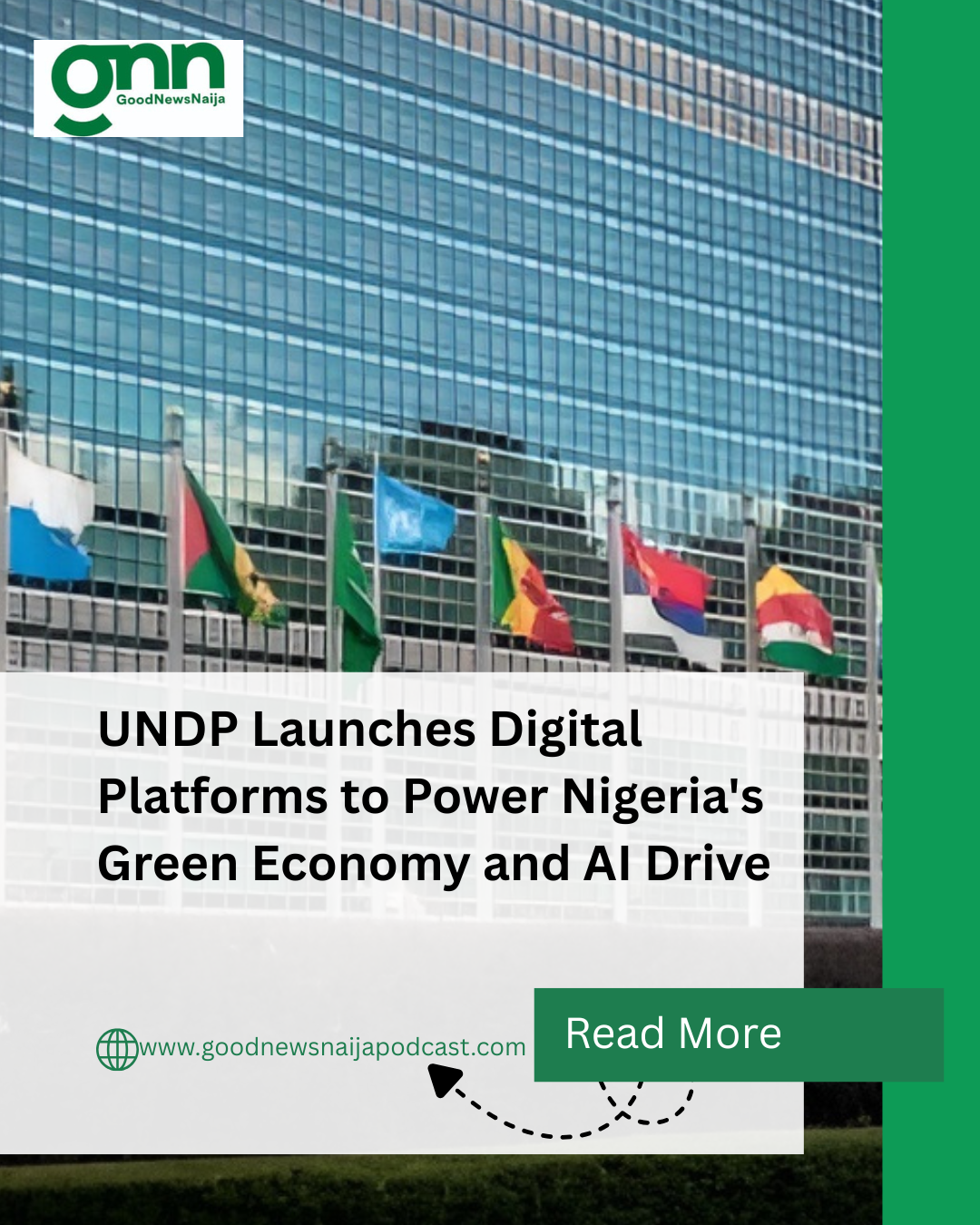 UNDP Launches Digital Platforms to Power Nigeria's Green Economy and AI Drive
The United Nations De...