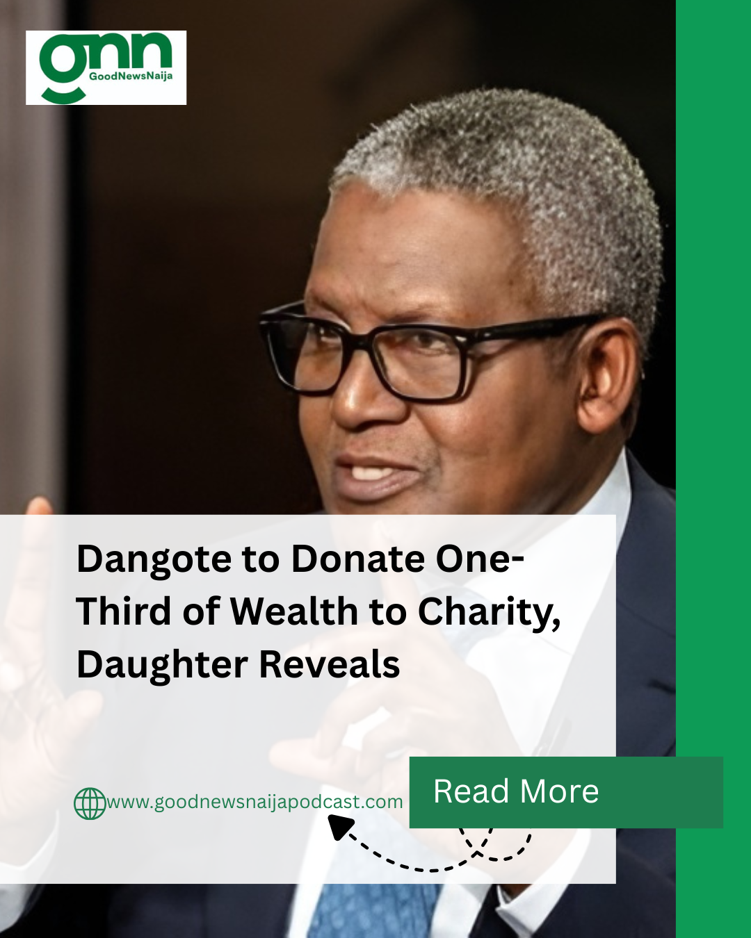 Dangote to Donate One-Third of Wealth to Charity, Daughter Reveals
Africa’s richest man, Aliko Dang...
