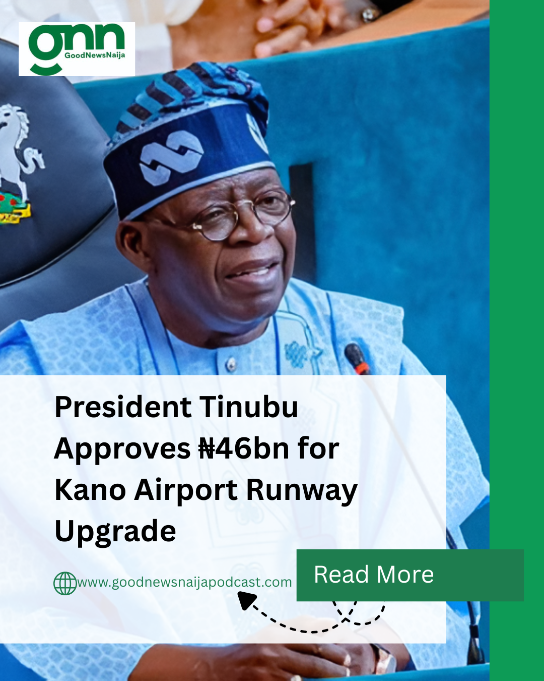 President Tinubu Approves ₦46bn for Kano Airport Runway Upgrade
The Federal Government has approved...