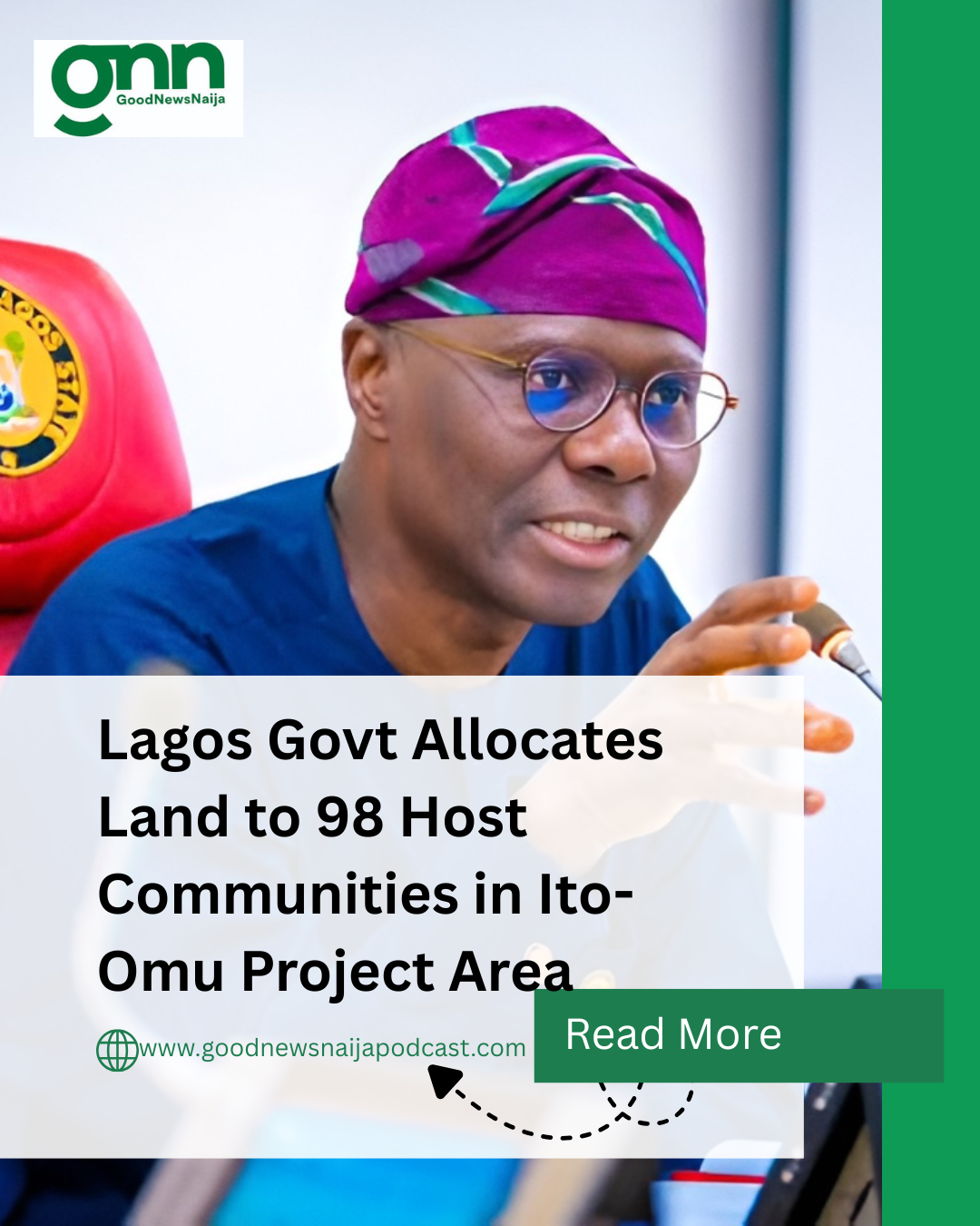 Lagos Govt Allocates Land to 98 Host Communities in Ito-Omu Project Area
Lagos State Governor Babaj...