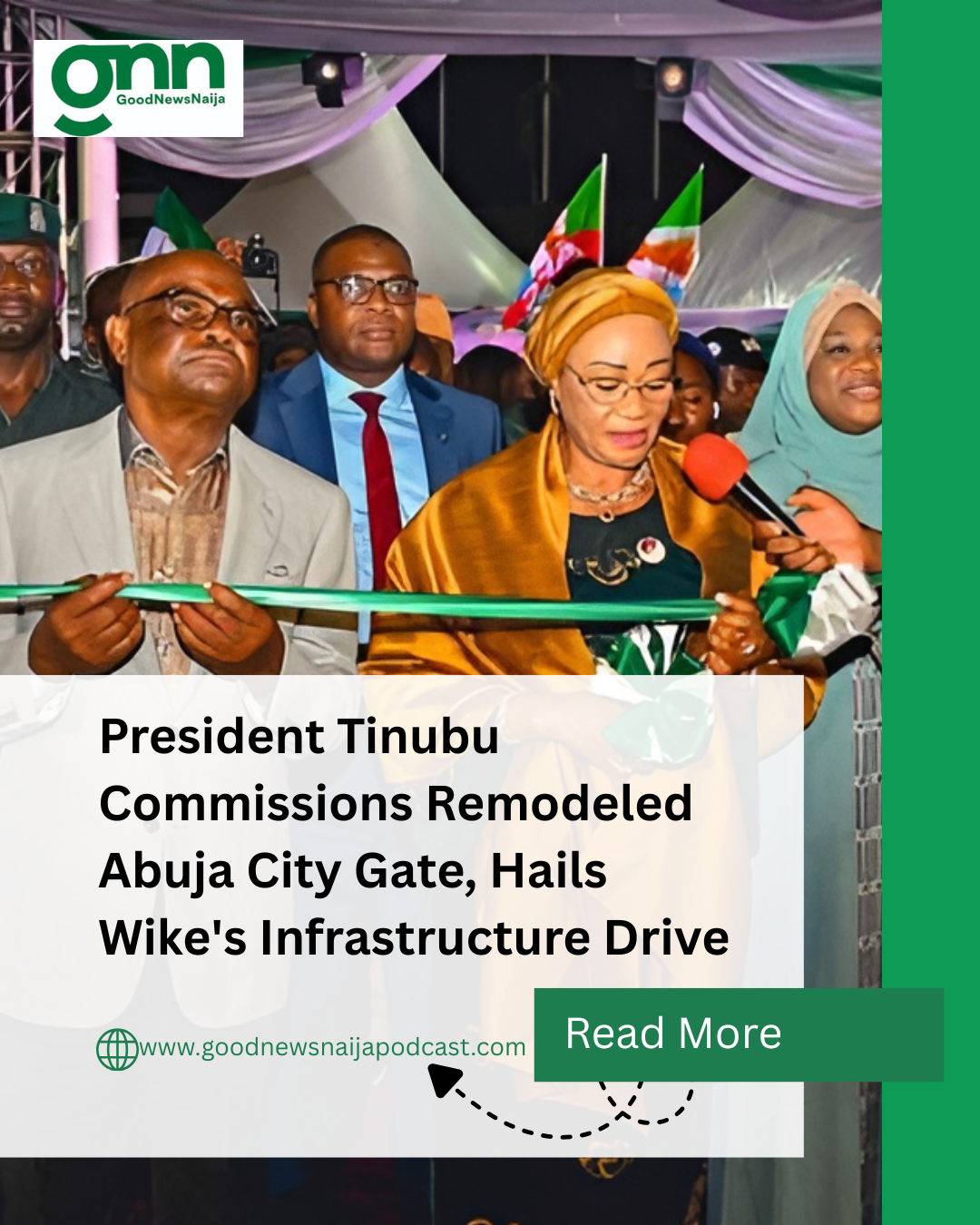 President Tinubu Commissions Remodeled Abuja City Gate, Hails Wike's Infrastructure Drive
President...
