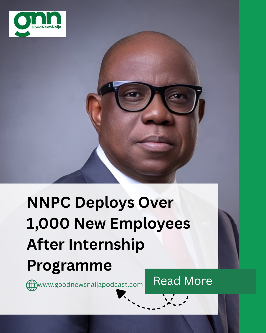 NNPC Deploys Over 1,000 New Employees After Internship Programme
The Nigerian National Petroleum Co...