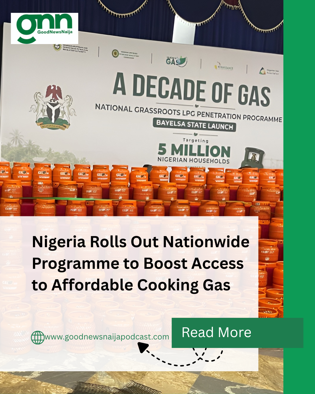 Nigeria Rolls Out Nationwide Programme to Boost Access to Affordable Cooking Gas
Nigeria has launch...