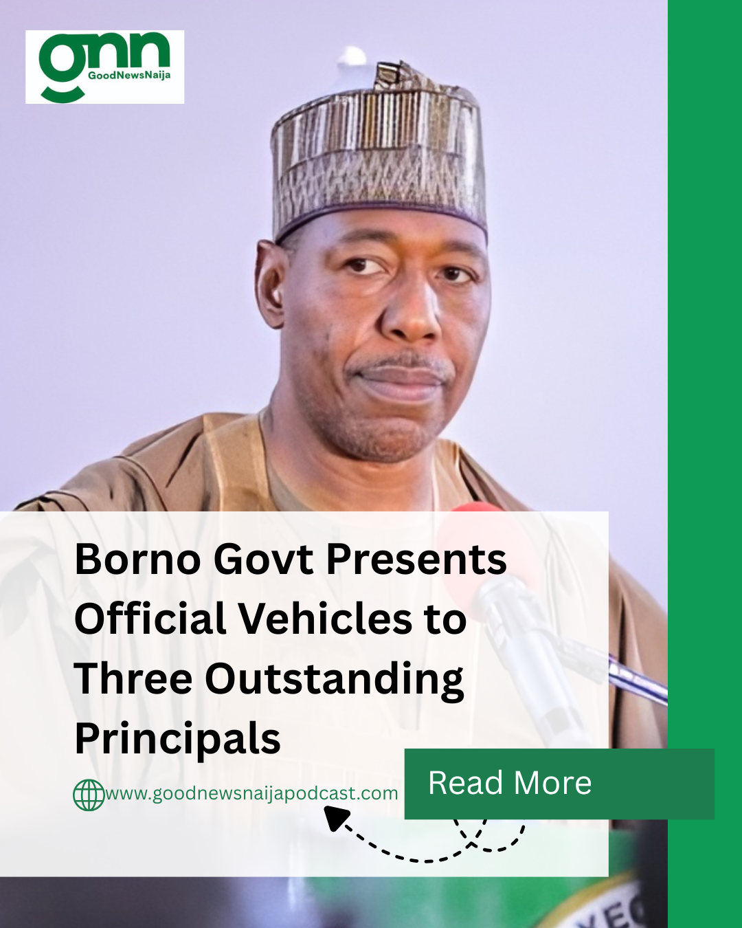 Borno Govt Presents Official Vehicles to Three Outstanding Principals
The Borno State Government ha...