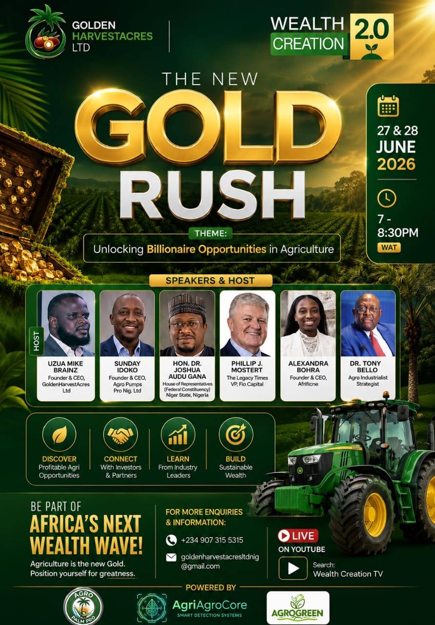 ๐จ OFFICIAL ANNOUNCEMENT ๐จ
I am excited to officially announce the
Wealth Creation Summit 2.0....