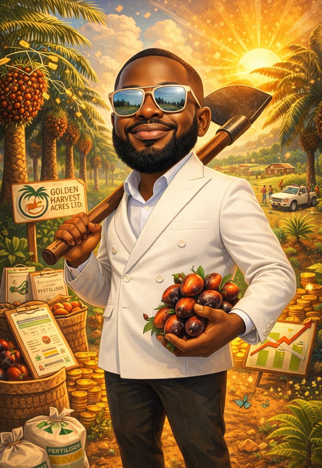 Every time I look at an oil palm tree,
I'm reminded that true wealth is planted,
nurtured, and p...