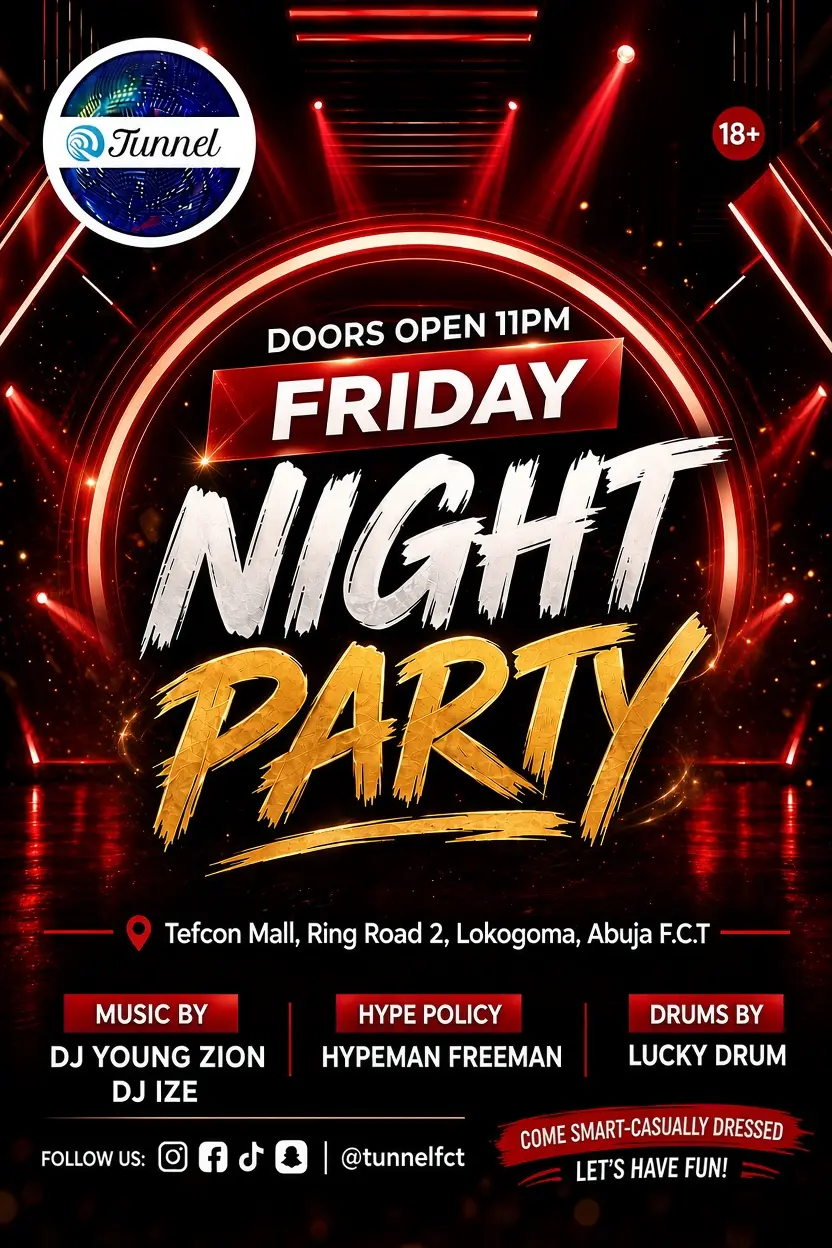 *IT'S FRIDAY - TIME TO PARTY HARD AS ALWAYS ! 🎉* 

 *👗 Smart Casual - Dress Code* 

 *_🎟️ RESERVE...