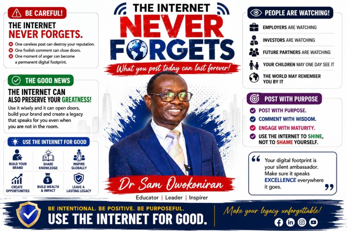 Post by Dr Samuel Olusegun Owokoniran