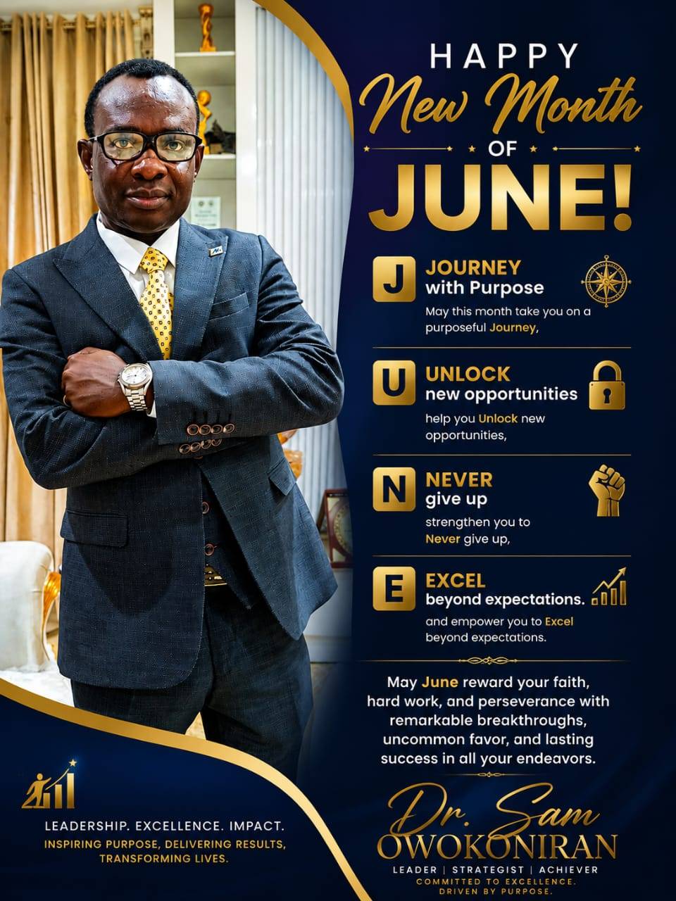 Post by Dr Samuel Olusegun Owokoniran