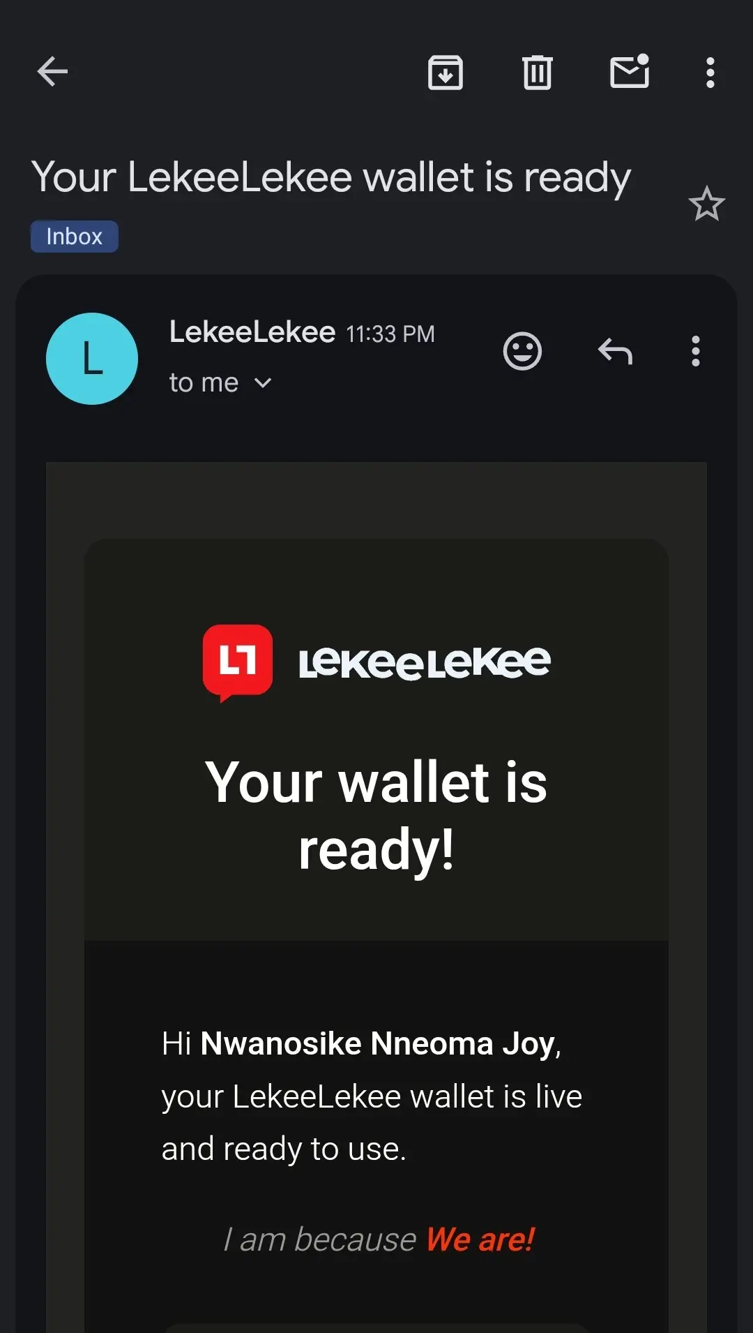 Ooh what a good night rest tonight will be π
I've created my wallet successfully π€ ππΌππΌππΌ
G...