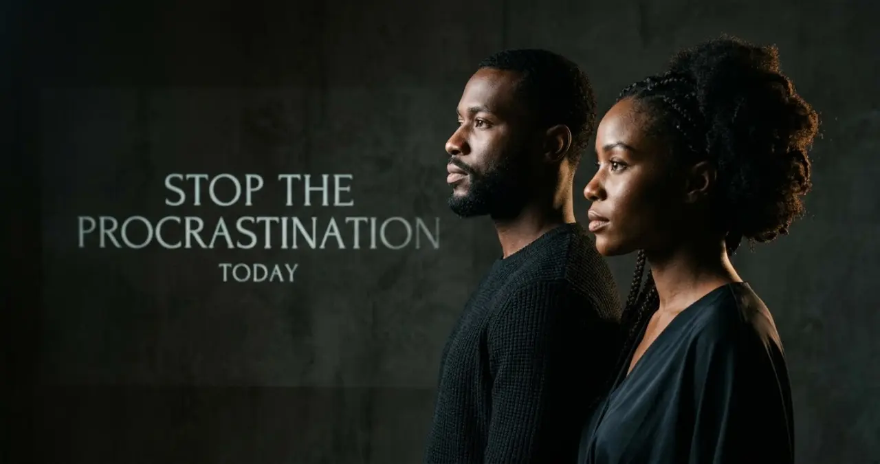 A QUICK WEDNESDAY AFTERNOON WAKE-CALL FOR YOUR GOALS.
Procrastination is the silent thief that steal...
