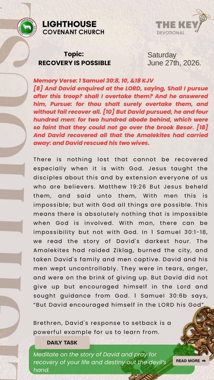 The Key Devotional