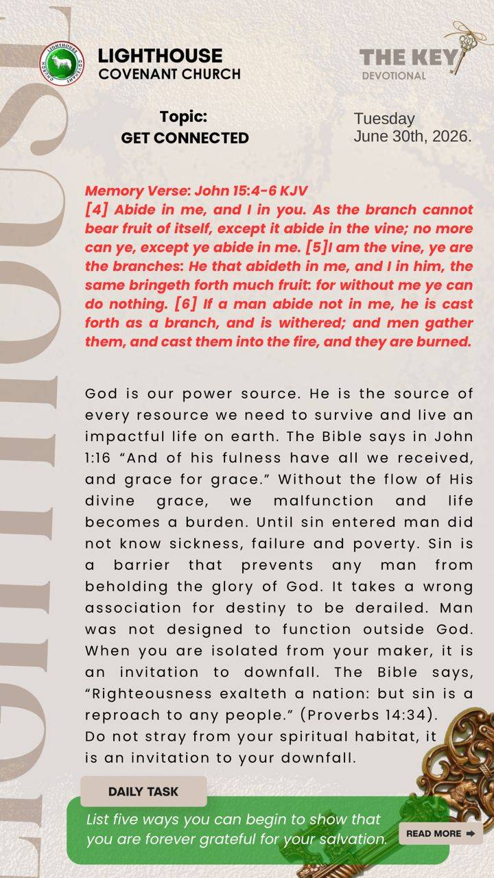 The Key Devotional